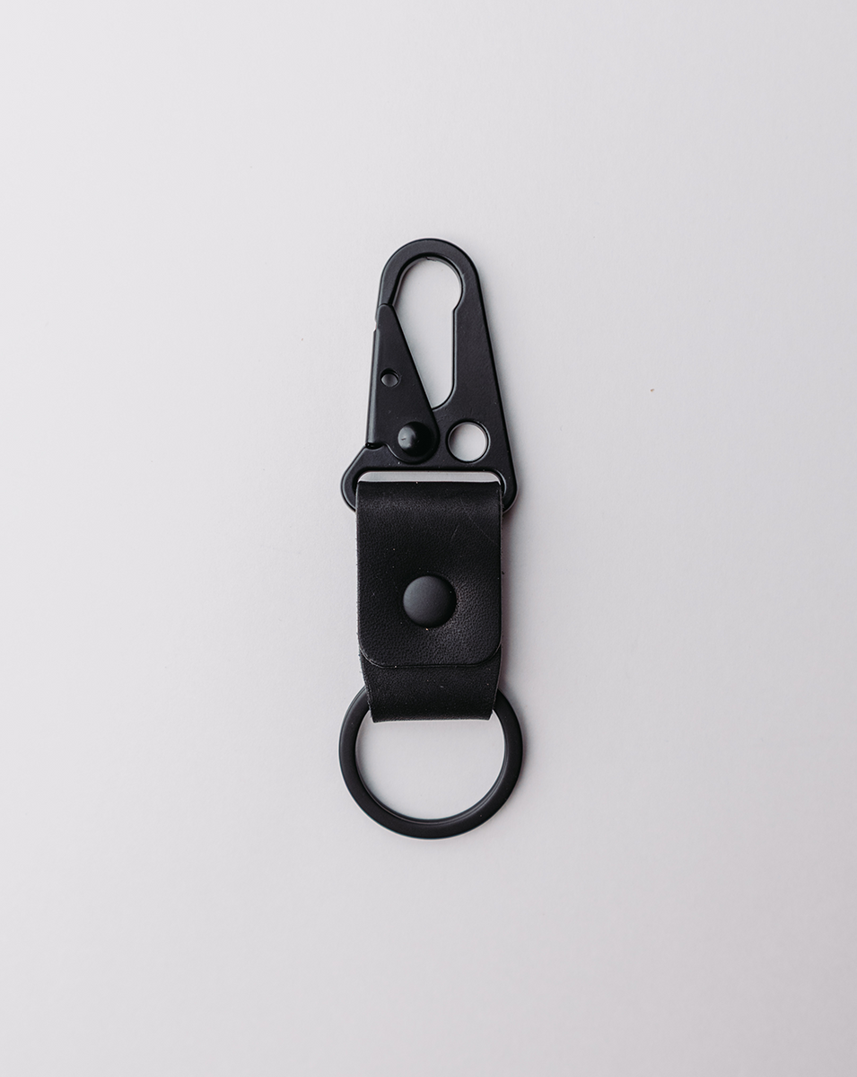 Keychain - Black – Elias Drew Leather Goods